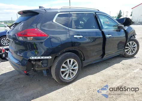 2017 Nissan Rogue Sv z USA, uszkodzony, nr VIN KNMAT2MV5HP593807